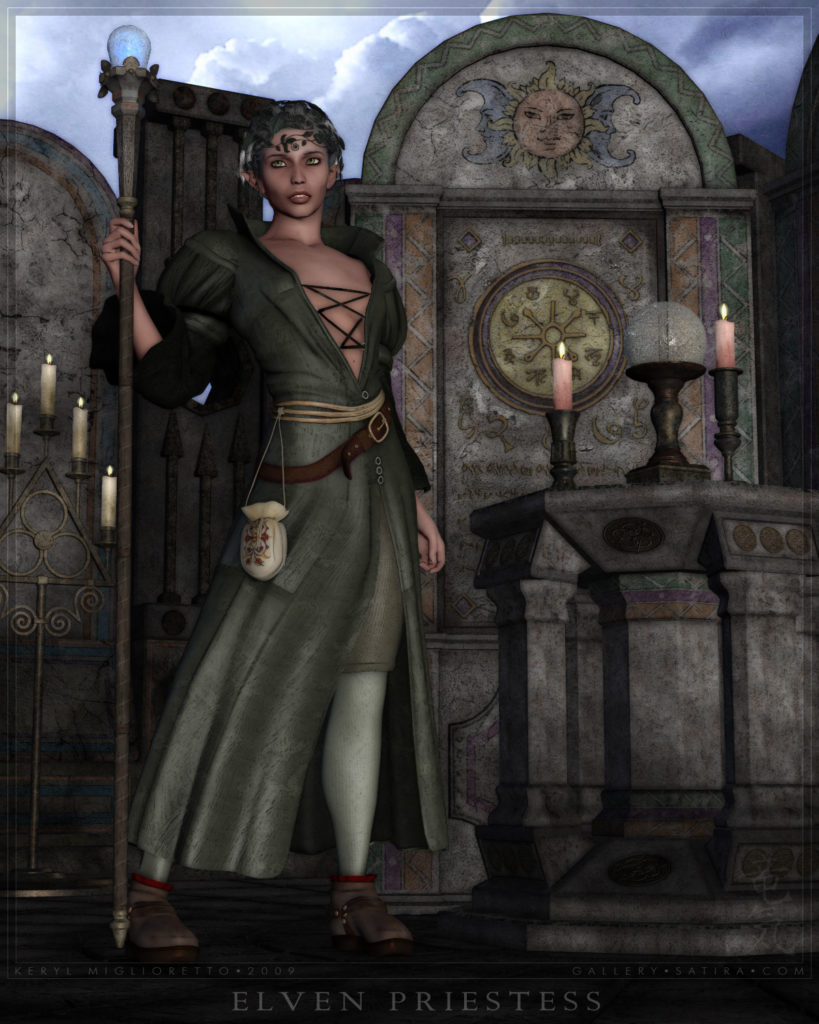 Elven Priestess