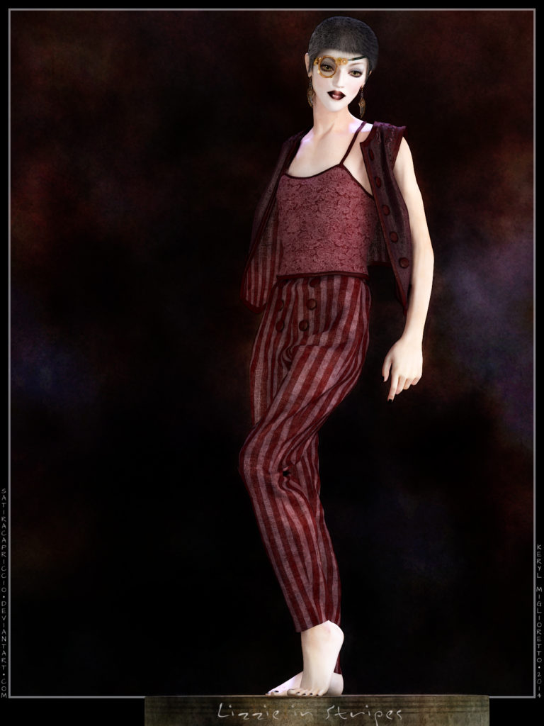 Lizzie in Stripes