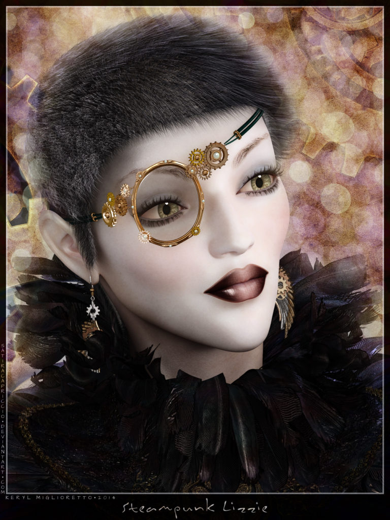 Steampunk Lizzie