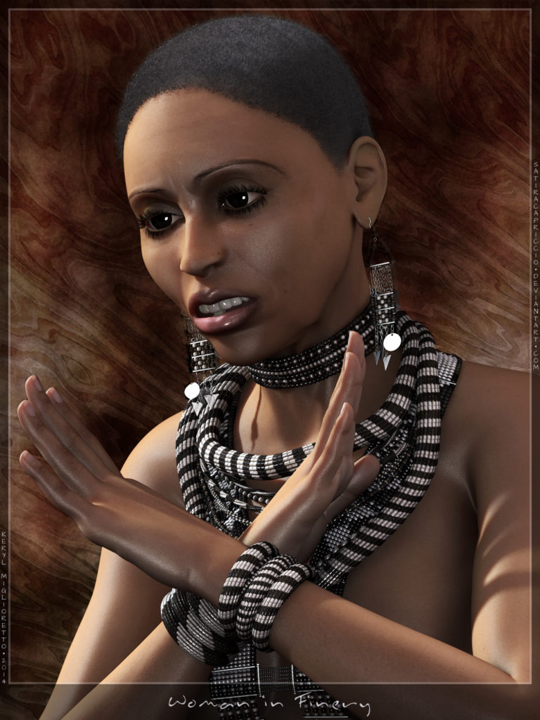 Woman in Finery