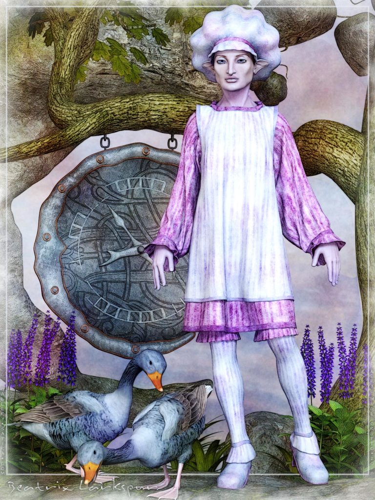 Beatrix Larkspur