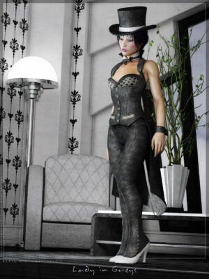 Lady in Greys